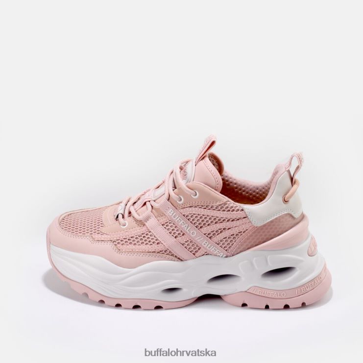 svijetloružičasta Buffalo triplet nrg tenisica low vegan |tenisice TDD6T654